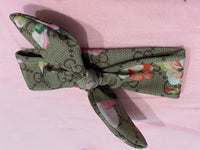Luxury Inspired  Print Baby & Toddler Head Tie