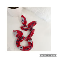 Football Fan Head Tie or Scrunchies