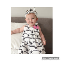 Football Fan Baby Dress